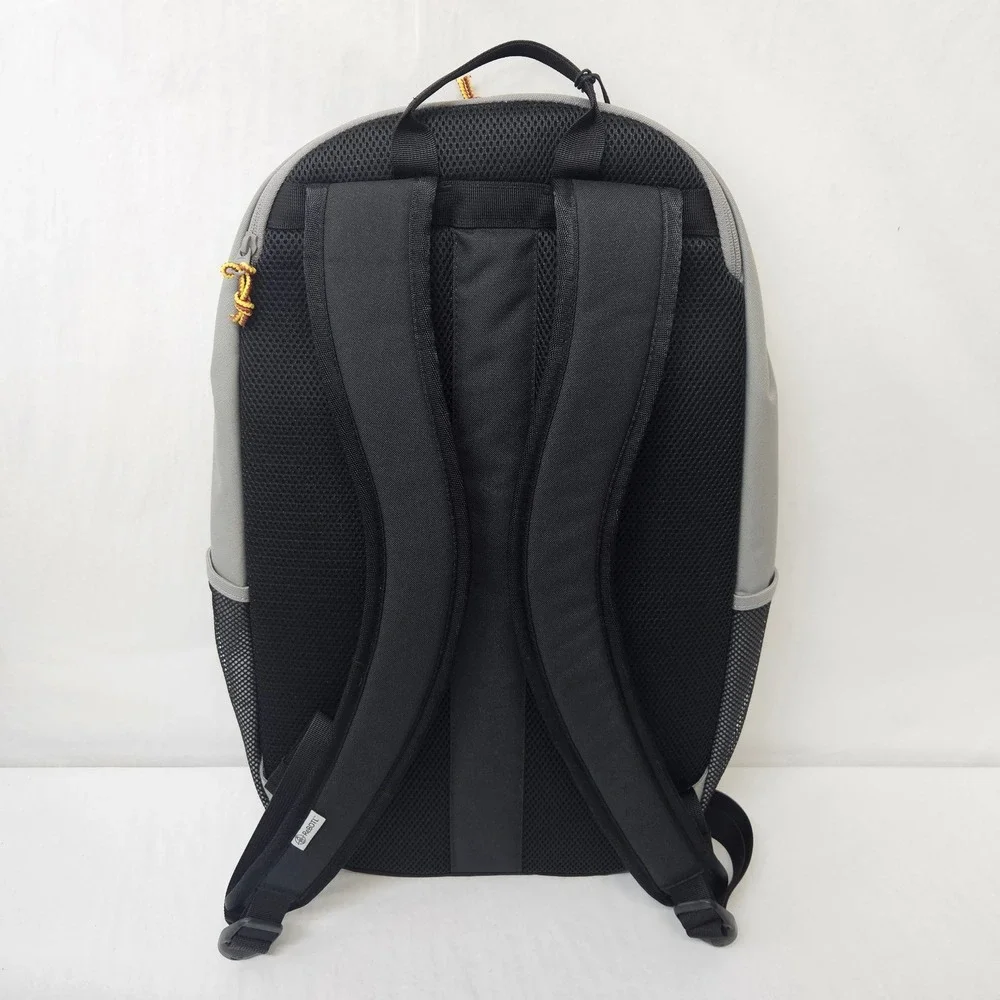 Timberland Back To School Backpack Laptop Sleeve TBC0YHNK-A6S Grey Black Orange